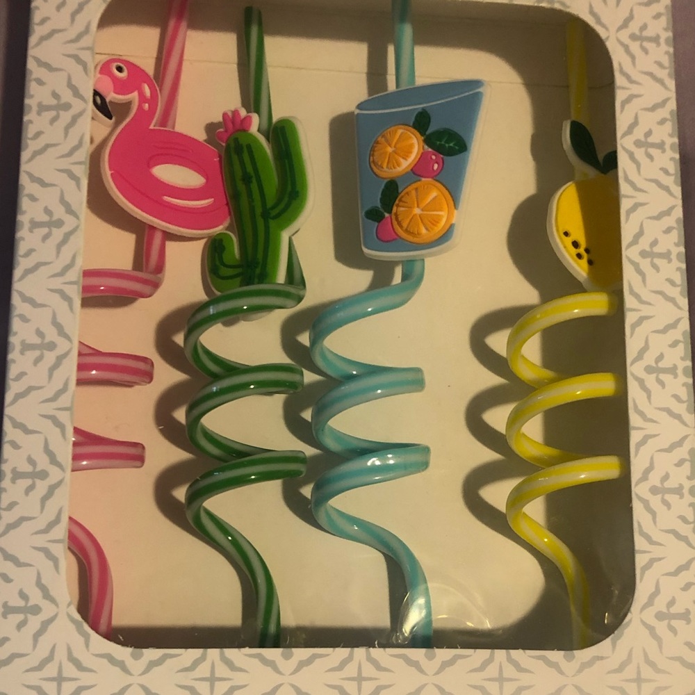 Reusable 3D straws